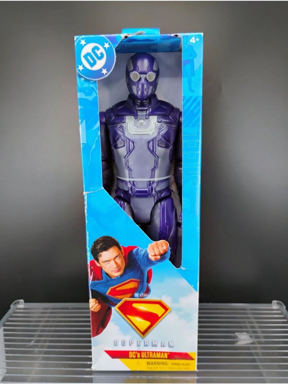 Dc Comics Ultraman Action Figure Collectible 12" Purple Superman Style Boxed